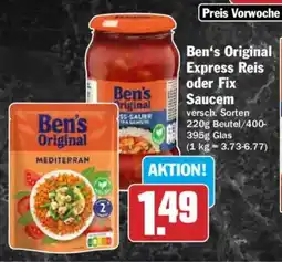 AEZ Ben's Original Express Reis oder Fix Saucem Angebot