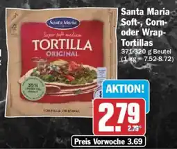 AEZ Santa Maria Soft, Corn oder Wrap Tortillas Angebot
