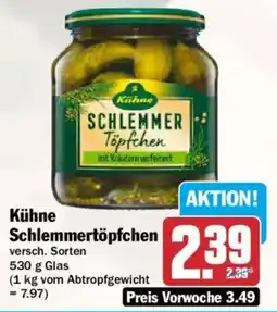 AEZ Kühne Schlemmertöpfchen Angebot