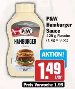 AEZ P&W Hamburger Sauce Angebot