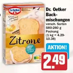 AEZ Dr. Oetker Backmischungen Angebot