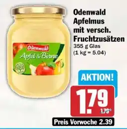 AEZ Odenwald Apfelmus mit versch. Fruchtzusätzen Angebot