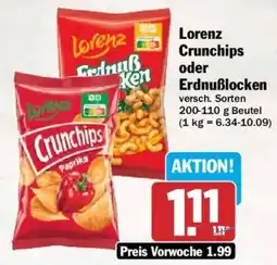 AEZ Lorenz Crunchips oder Erdnuẞlocken Angebot