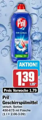 AEZ Pril Geschirrspülmittel Angebot