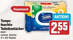 AEZ Tempo feuchte Toilettentücher Angebot