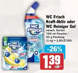 AEZ WC Frisch Kraft-Aktiv oder WC Reiniger Gel Angebot