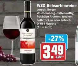 AEZ WZG Rebsortenweine Angebot