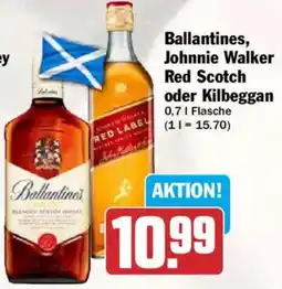 AEZ Ballantines, Johnnie Walker Red Scotch oder Kilbeggan Angebot
