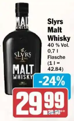 AEZ Slyrs malt whisky Angebot