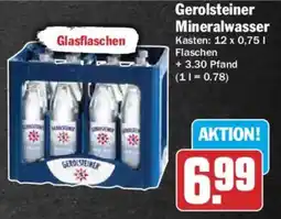 AEZ Gerolsteiner Mineralwasser Angebot