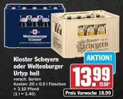 AEZ Kloster Scheyern oder Weltenburger Urtyp hell Angebot