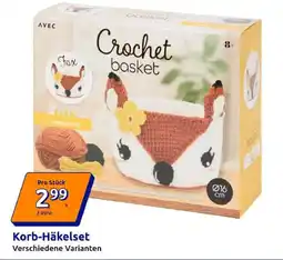 Action Korb-Häkelset Angebot