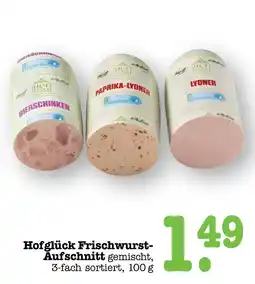 E-Center Hofglück frischwurst-aufschnitt bierschinken Angebot