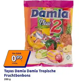 Action Tayas Damla Damla Tropische Fruchtbonbons Angebot