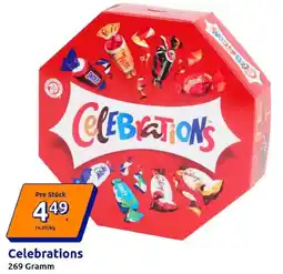 Action Celebrations Angebot