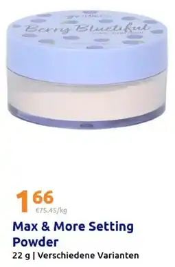 Action Max & More Setting Powder Angebot