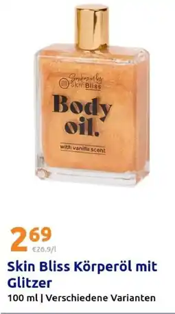 Action Skin Bliss Körperöl mit Glitzer Angebot