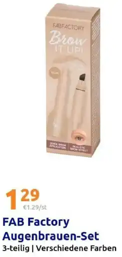 Action FAB Factory Augenbrauen-Set Angebot