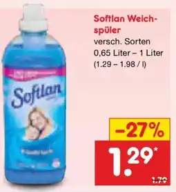 Netto Marken-Discount Softlan Weichspüler Angebot