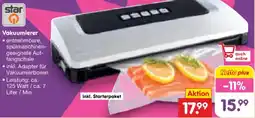Netto Marken-Discount star Vakuumierer Angebot