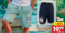Netto Marken-Discount Herren Sweatshorts Angebot