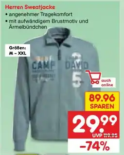 Netto Marken-Discount Herren Sweatjacke Angebot
