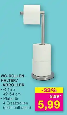 KODi WC-ROLLEN- HALTER/ -ABROLLER Angebot