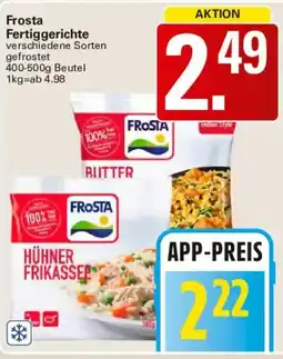WEZ Frosta Fertiggerichte Angebot