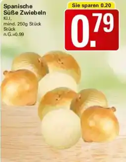 WEZ Spanische Süße Zwiebeln Angebot