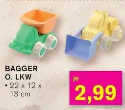 KODi SANDSPIELZEUG-SETS BAGGER O. LKW Angebot