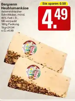 WEZ Bergsenn Heublumenkäse Angebot