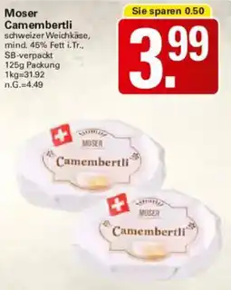 WEZ Moser Camembertli Angebot