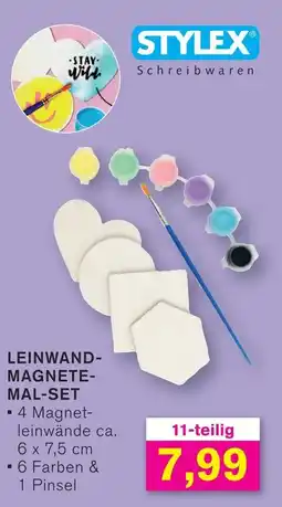 KODi STYLEX LEINWAND- MAGNETE- MAL-SET Angebot