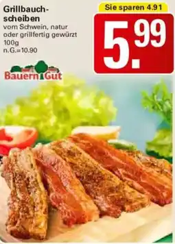 WEZ Grillbauchscheiben Angebot