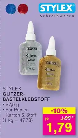 KODi STYLEX GLITZER- BASTELKLEBSTOFF Angebot