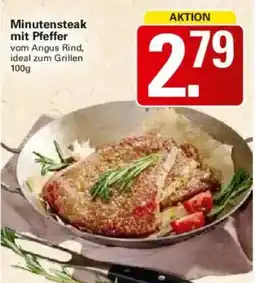 WEZ Minutensteak mit Pfeffer Angebot