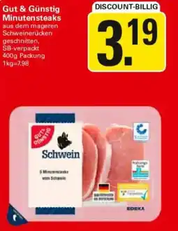 WEZ Gut & Günstig Minutensteaks Angebot