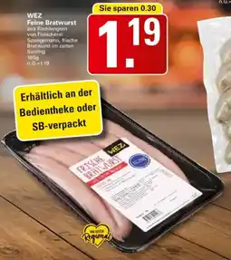 WEZ WEZ Feine Bratwurst Angebot