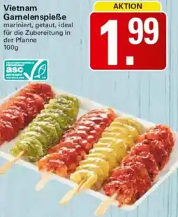 WEZ Vietnam Garnelenspieße Angebot