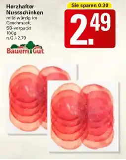 WEZ Herzhafter Nussschinken Angebot
