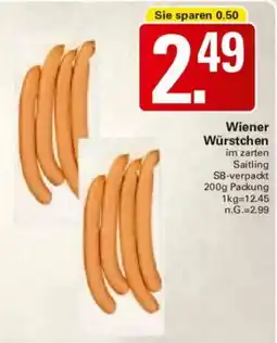 WEZ Wiener Würstchen Angebot