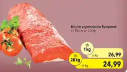 CITTI Markt Frisches argentinisches Rumpsteak Angebot