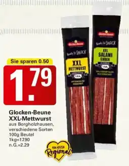 WEZ Glocken-Beune XXL-Mettwurst Angebot
