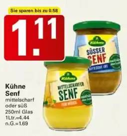 WEZ Kühne Senf Angebot