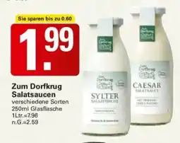 WEZ Zum Dorfkrug Salatsaucen Angebot