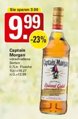 WEZ Captain Morgan Angebot