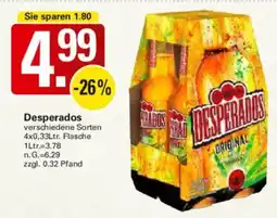 WEZ Desperados Angebot