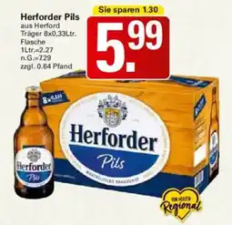WEZ Herforder Pils Angebot