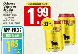 WEZ Osborne Veterano & Cola Angebot