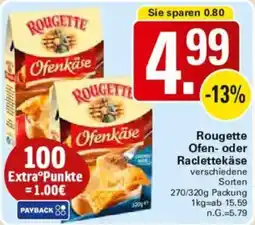 WEZ Rougette Ofen- oder Raclettekäse Angebot